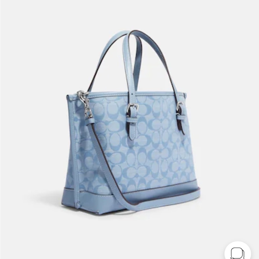 Coach Mollie 25 in Signature Chambray
